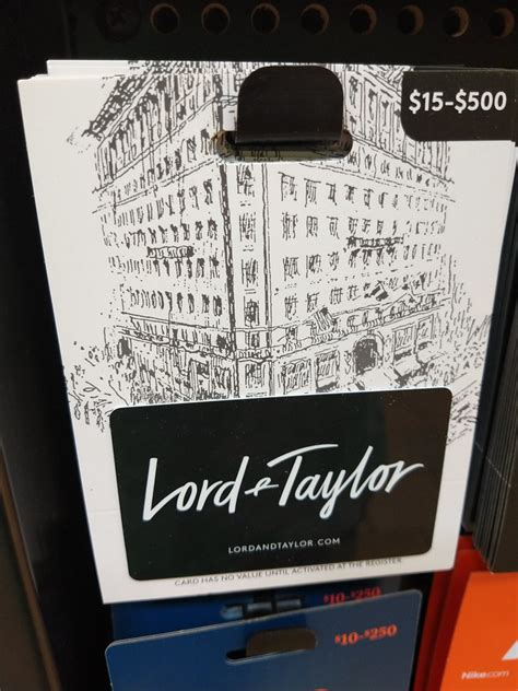 lord and taylor gift card